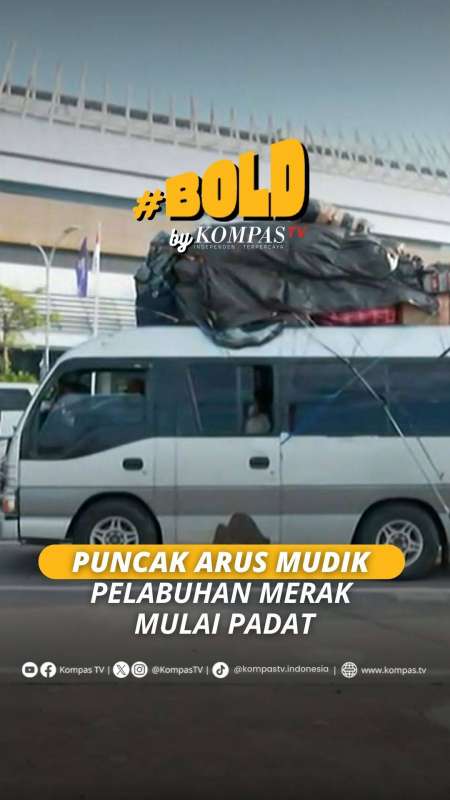 PUNCAK ARUS MUDIK  PELABUHAN MERAK  MULAI PADAT