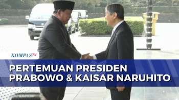 Didampingi Menlu Hingga Menko Perekonomian, Presiden Prabowo Temui Kaisar Naruhito