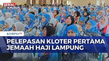 Gubernur Lampung Lepas Keberangkatan 445 Jemaah Haji Kloter Pertama | KOMPAS SIANG