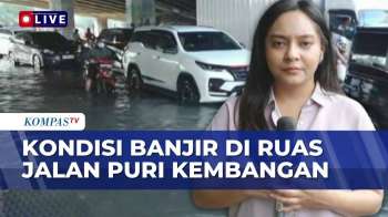Terbaru! Banjir Jakarta Genangi Ruas Jalan Kembangan Dan Cengkareng, Arus Lalu Lintas Tersendat