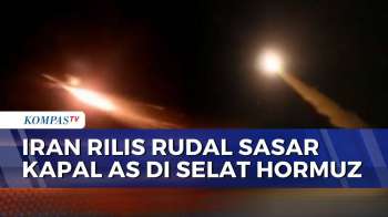 Iran Luncurkan Rudal Bertuliskan 'Untuk Mengenang Siswi Minab' saat Sasar Kapal AS di Selat Hormuz