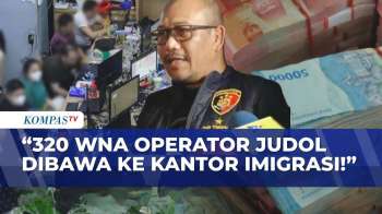 TERBARU! Bareskrim Ungkap 320 WNA Operator Judi Online Di Hayam Wuruk Dibawa Ke Kantor Imigrasi