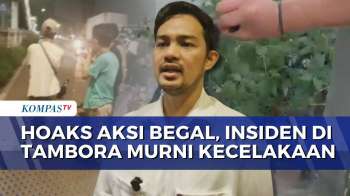 Viral Di Medsos, Polisi Pastikan Pengendara Motor Di Tambora Bukan Korban Begal | BORGOL