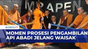 Prosesi Pengambilan Api Abadi di Desa Manggarmas Grobogan Jelang Waisak | SAPA MALAM
