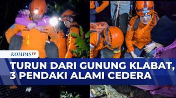 Alami Cedera, Basarnas Evakuasi 3 Pendaki Gunung Klabat | BERITA UTAMA