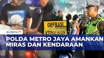 Razia Polda Metro Jaya Jaring Miras Dan Kendaraan Dari Titik Rawan Begal | KOMPAS SIANG