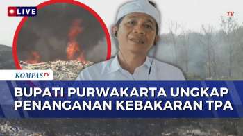 Bupati Purwakarta Ungkap Penanganan Kebakaran TPA Cikolotok, Asap Masih Terlihat Di Sejumlah Titik