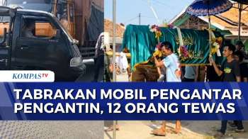 Rombongan Pengantar Pengantin Tewas Kecelakaan Di Indramayu, 12 Orang Tewas | SAPA MALAM