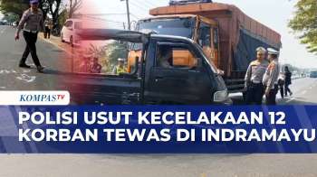 Polisi Olah TKP Kecelakaan Rombongan Pengantin Yang Tewaskan 12 Orang Di Indramayu | KOMPAS PETANG