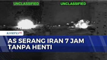 AS Gencarkan Serangan Ke Iran 7 Jam Tanpa Henti, Targetkan Infrastruktur Militer