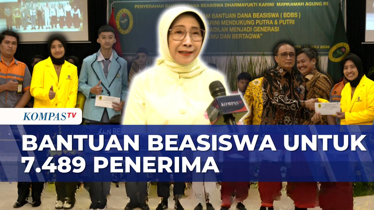 Dharmayukti Karini Bersama Ketua MA Salurkan Beasiswa kepada 7.489 Putra Putri Warga Peradilan