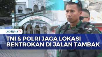 Usai Bentrokan Warga di Jalan Tambak Matraman, TNI-Polri Berjaga di Lokasi | SAPA MALAM