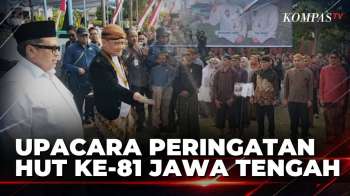 Gubernur Ahmad Luthfi Pimpin Upacara HUT Ke-81 Provinsi Jateng di Alun-Alun Boyolali | KOMPAS SIANG