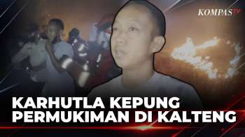 Karhutla Kepung Permukiman, Proses Evakuasi Satu Keluarga Dramatis Di Tengah Kobaran Api | BERUT