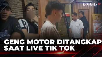 5 Anggota Geng Motor Makassar Ditangkap Saat Live TikTok, Diduga Terkait Penculikan | BORGOL