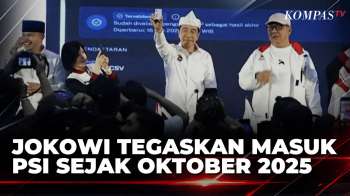 Di Hadapan Kader, Jokowi Tegaskan Jadi Anggota PSI Sejak Oktober 2025 | KOMPAS PETANG