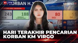 live-report-km-virgo-hari-ke-21-pencarian-korban-dilanjutkan-atau-dihentikan-kompas-siang