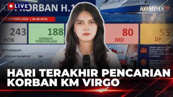 Live Report! KM Virgo Hari Ke-21, Pencarian Korban Dilanjutkan Atau Dihentikan? | KOMPAS SIANG