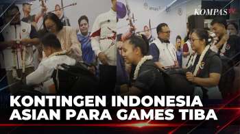 Kontingen Indonesia Asian Para Games 2026 Disambut Hangat di Bandara Adi Soemarno Solo | KOMPAS PAGI