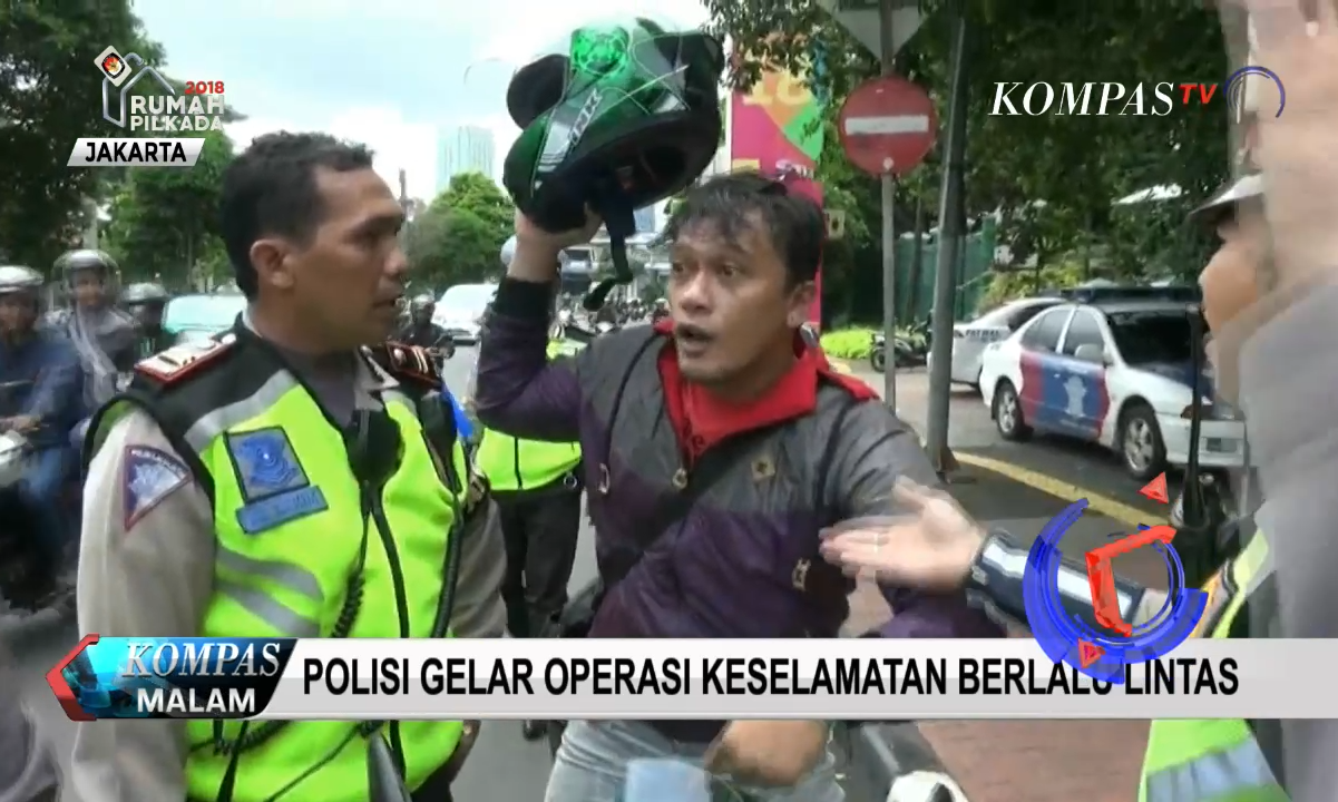 Polisi Gelar Operasi Keselamatan berlalu Lintas