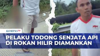 Polisi Amankan Pria Pelaku Todong Senjata Api di Rokan Hilir Riau | SAPA SIANG